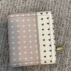 Heart Print Wallet